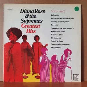 DIANA ROSS & THE SUPREMES - GREATEST HITS VOLUME 3 (1969) - LP 2.EL PLAK