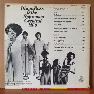DIANA ROSS & THE SUPREMES - GREATEST HITS VOLUME 3 (1969) - LP 2.EL PLAK