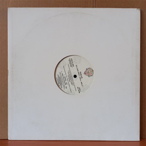 PHAJJA – SO LONG [WELL, WELL, WELL] (1997) - 12'' 33RPM MAXI SINGLE 2.EL PLAK