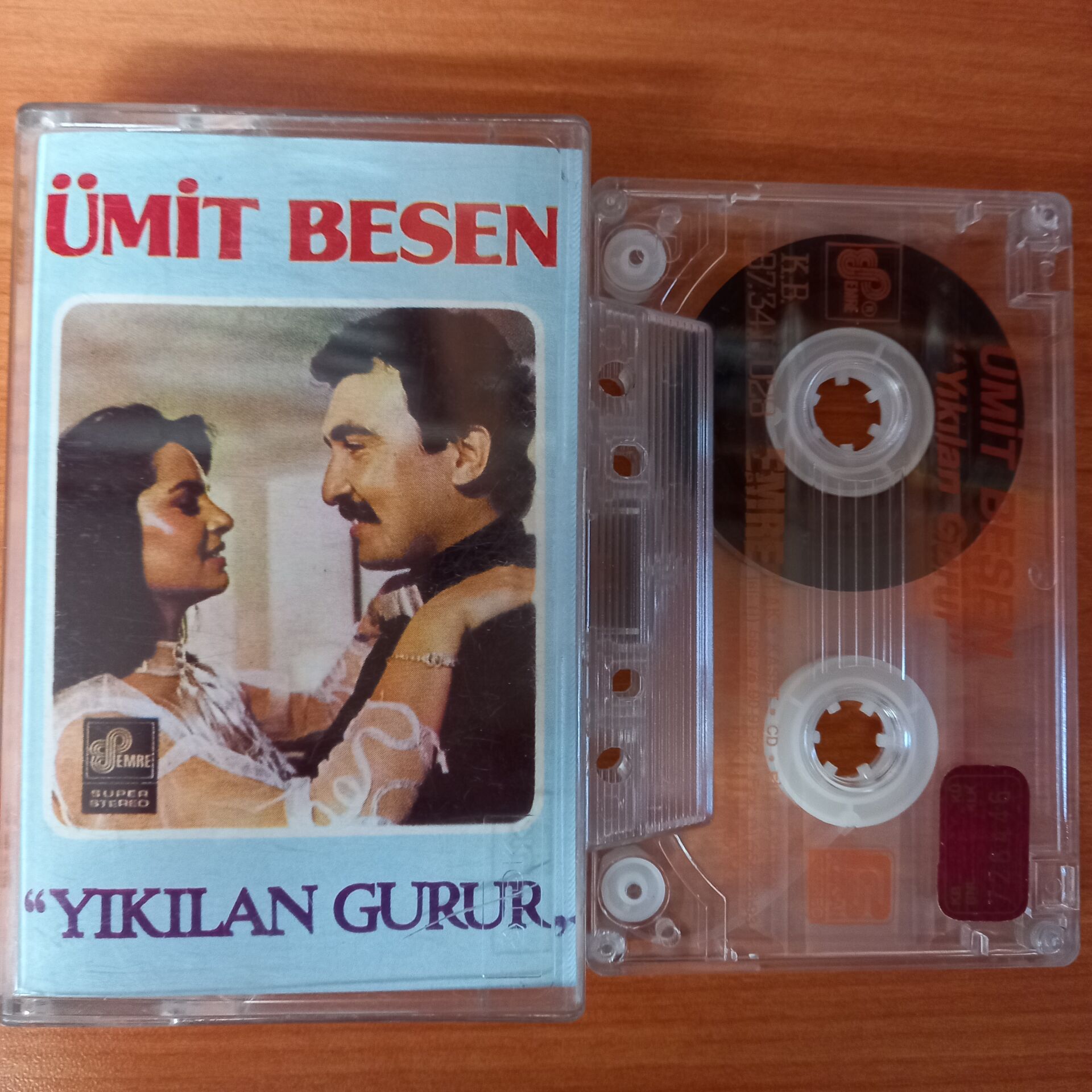 ÜMİT BESEN - YIKILAN GURUR (1987) - KASET 2.EL