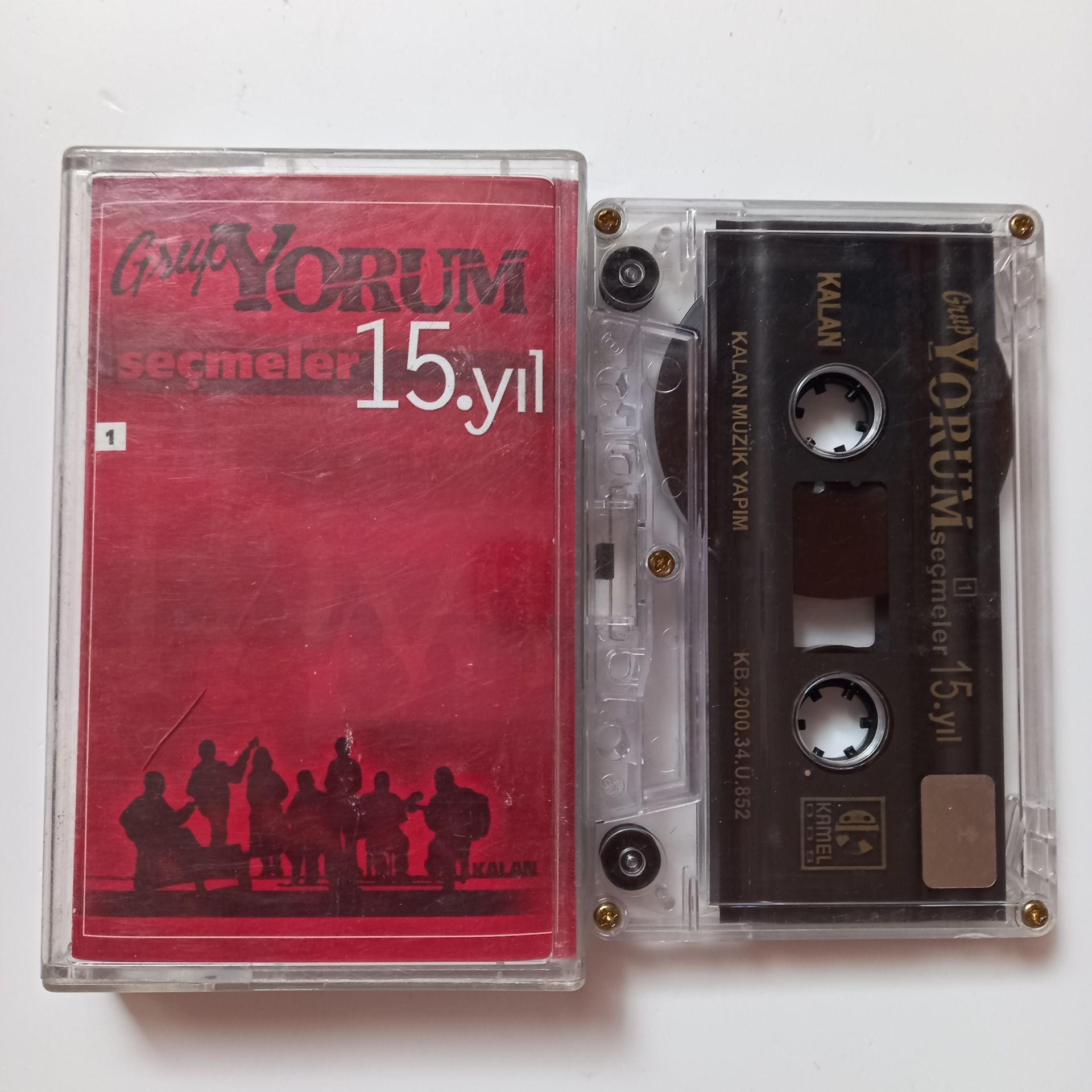 GRUP YORUM - SEÇMELER / 15. YIL (2000) - KASET 2.EL