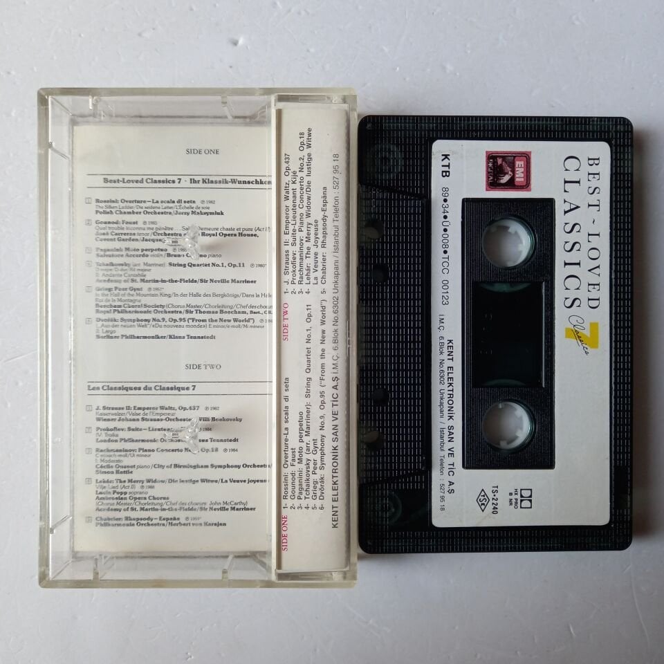 BEST LOVED CLASSICS - 7 (1989) - KASET 2.EL