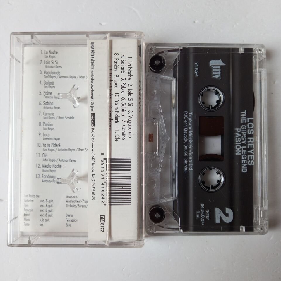 LOS REYES THE GIPSY LEGEND - PASION (1994) - KASET 2.EL