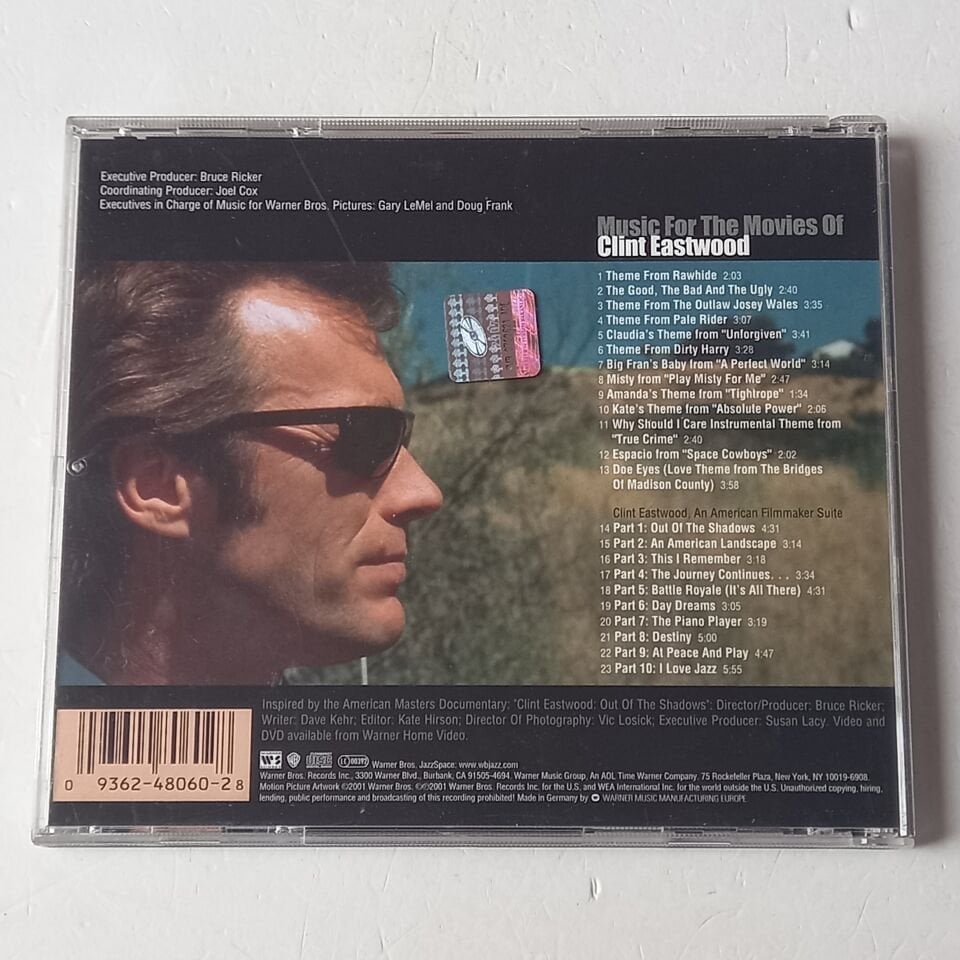MUSIC FOR THE MOVIES OF CLINT EASTWOOD (2001) - CD 2.EL