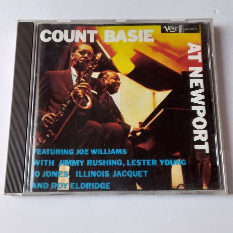 COUNT BASIE AT NEWPORT (1957) - CD 1989 REISSUE 2.EL