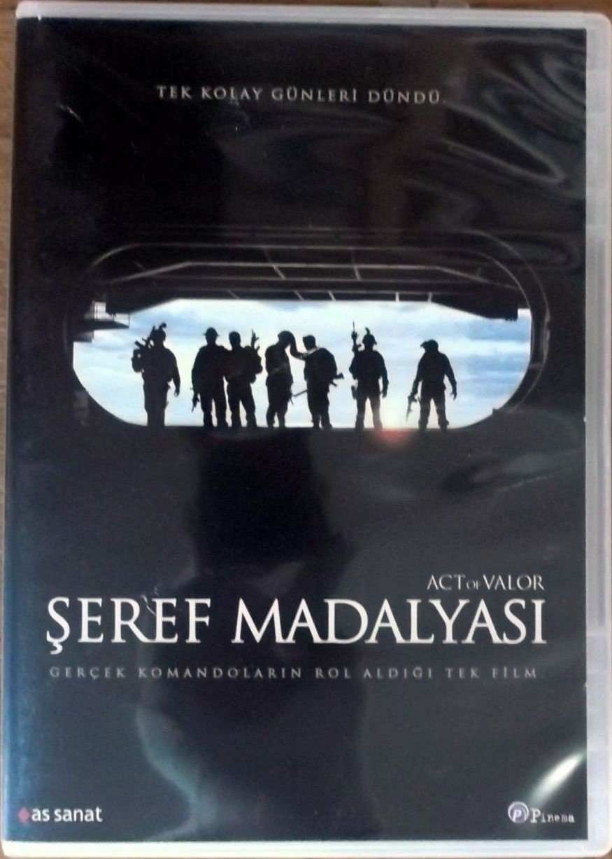 ŞEREF MADALYASI - ACT OF VALOR - JASON COTTLE - DVD 2.EL