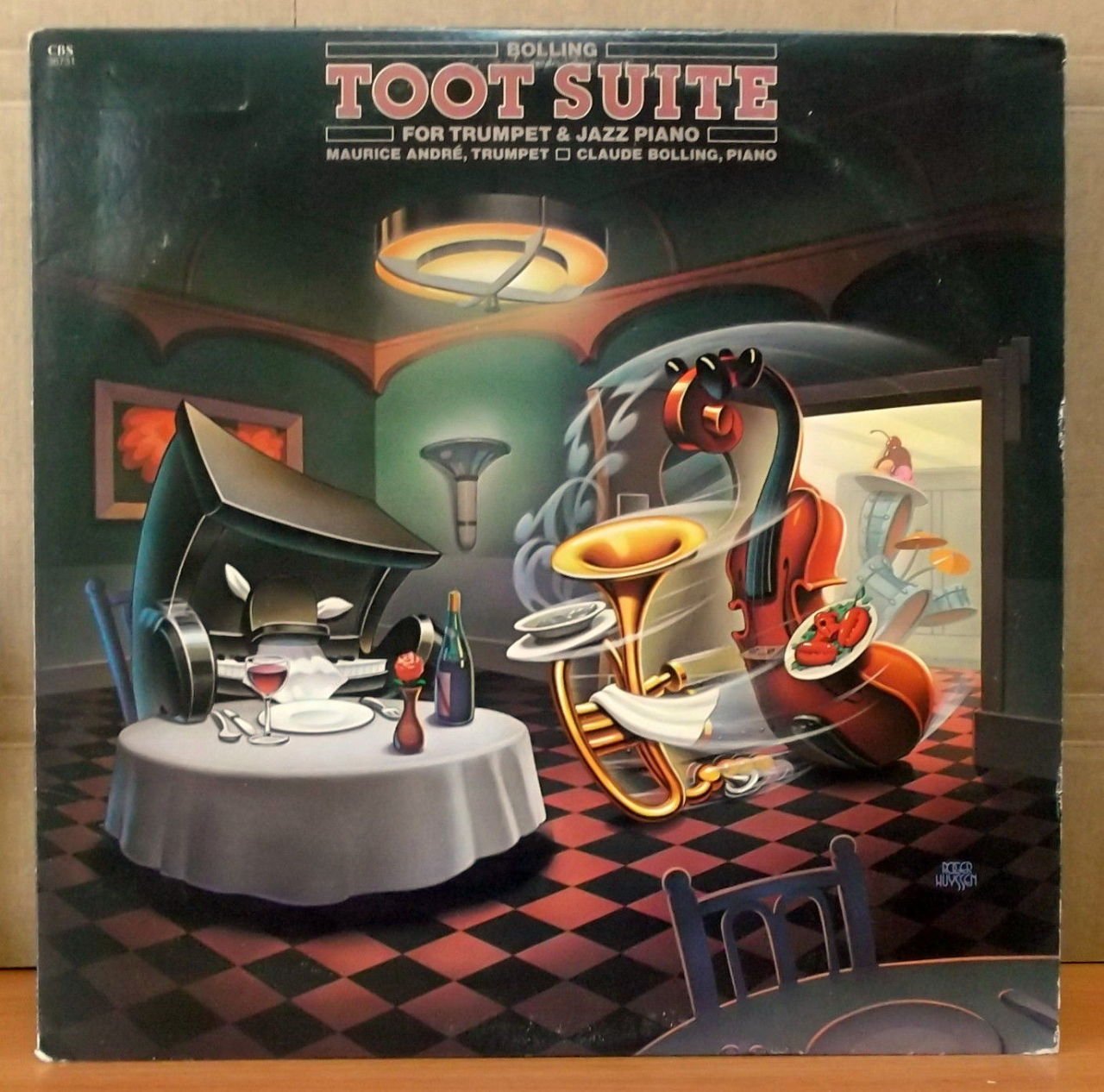 CLAUDE BOLLING TOOT SUITE Maurice Andre LP 2.EL