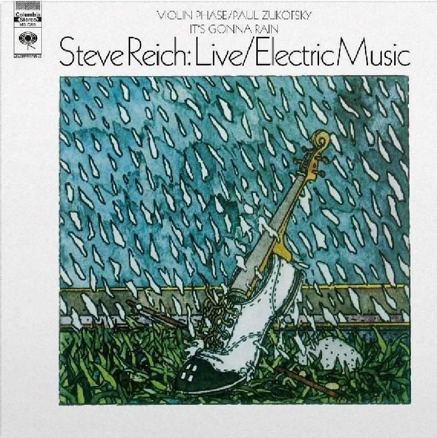 STEVE REICH - LIVE/ELECTRIC MUSIC (1968) - LP PLAK SIFIR MUSIC ON VINYL