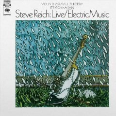 STEVE REICH - LIVE/ELECTRIC MUSIC (1968) - LP PLAK SIFIR MUSIC ON VINYL