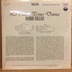 MARIA CALLAS LA CALLAS PRIMA DONNA DÖNEM BASKISI SIFIR PLAK