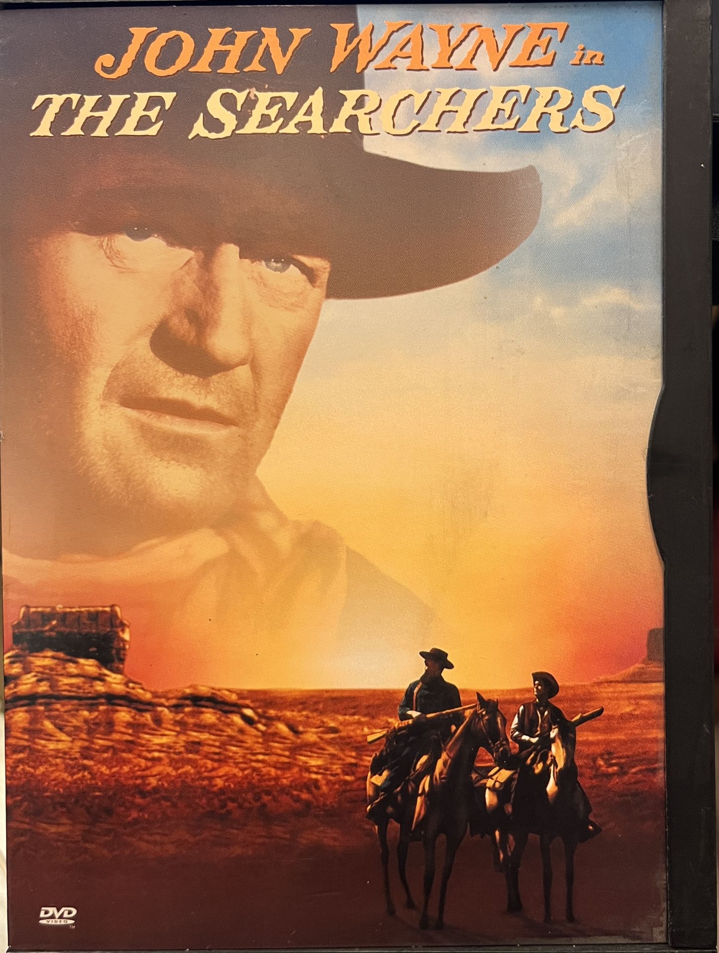 THE SEARCHERS - JOHN WAYNE - SNAPCASE DVD 2.EL
