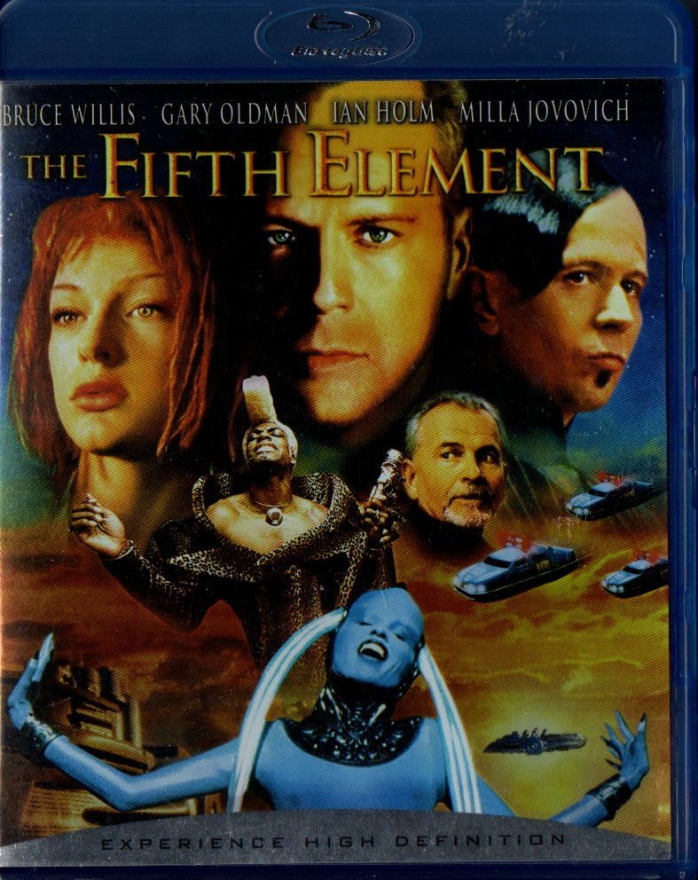 THE FIFTH ELEMENT - BRUCE WILLIS - LUC BESSON - MILLA JOVOVICH - BLU-RAY 2.EL TÜRKÇE ALTYAZI YOKTUR