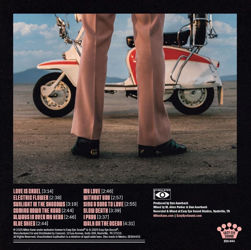 MILES KANE - SUNLIGHT IN THE SHADOWS (2025) - LP SIFIR PLAK