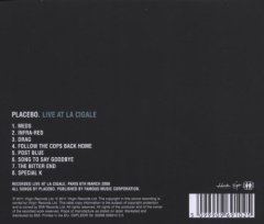 PLACEBO - LIVE AT LA CIGALE (2011) - CD SIFIR