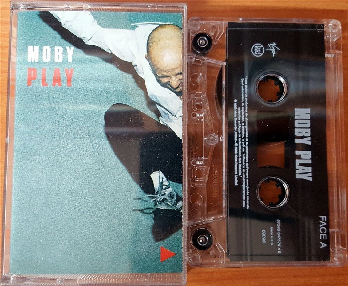 MOBY - PLAY (1999) CASSETTE MADE IN EU ''USED''