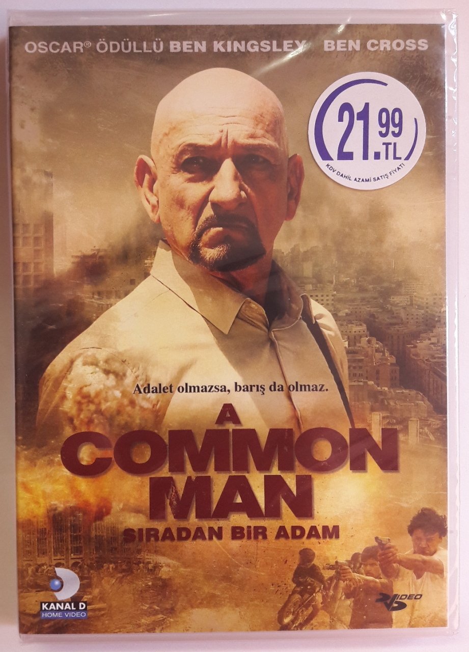 SIRADAN BİR ADAM - A COMMON MAN - BEN KINGSLEY - DVD SIFIR