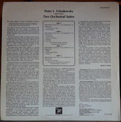 TCHAIKOVSKY: ORCHESTRAL SUITES NOS: 1&3, MOSCOW RADIO ORCHESTRA, MOSCOW PHILHARMONIC ORCHESTRA - 2LP 2.EL