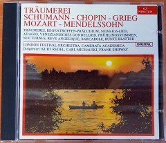 TRAUMEREI / SCHUMANN, CHOPIN, GRIEG, MOZART, MENDELSSOHN / LONDON FESTIVAL ORCHESTRA, CAMERATA ACADEMICA / KURT REDEL, CARL MICHALSKI, FRANK SHIPWAY (1987) SONIA CLASSIC CD 2.EL