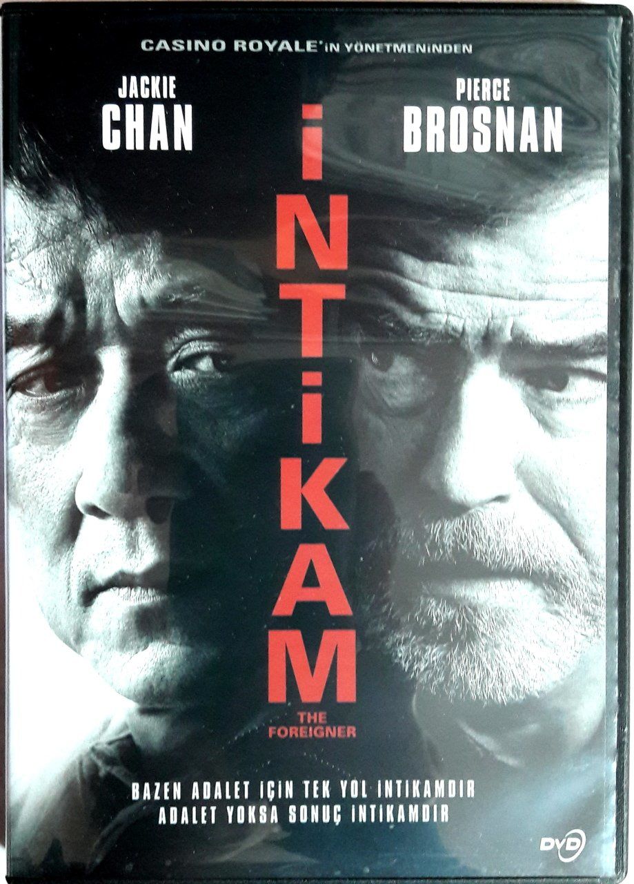 İNTİKAM - THE FOREIGNER - JACKIE CHAN - PIERCE BROSNAN - MARTIN CAMPBELL - DVD 2.EL