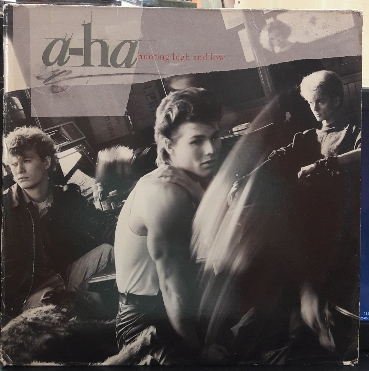 A-HA - HUNTING HIGH AND LOW (1985) - PLAK 2.EL