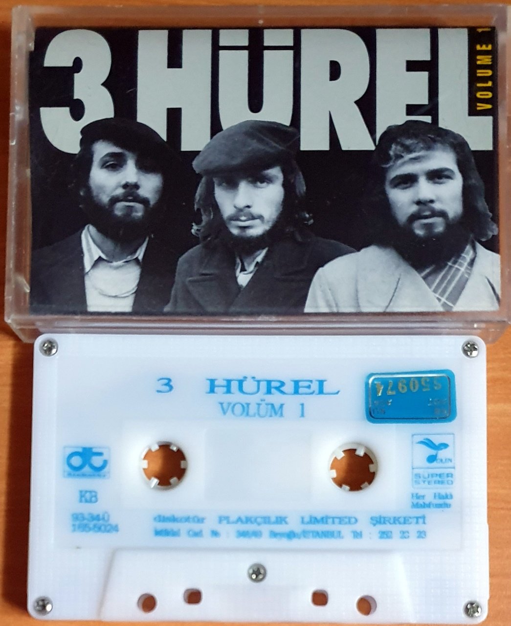 3 HÜREL - VOLUME 1 (1993) - KASET 2.EL