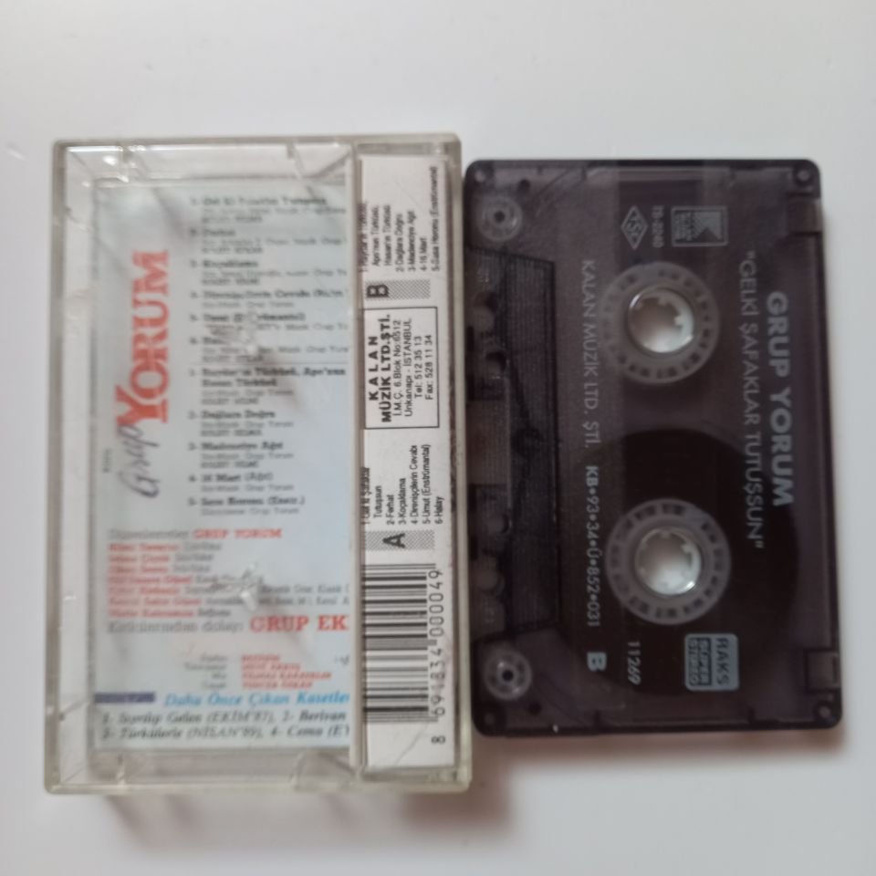 GRUP YORUM - GEL Kİ ŞAFAKLAR TUTUŞSUN (1993) - KASET 2.EL