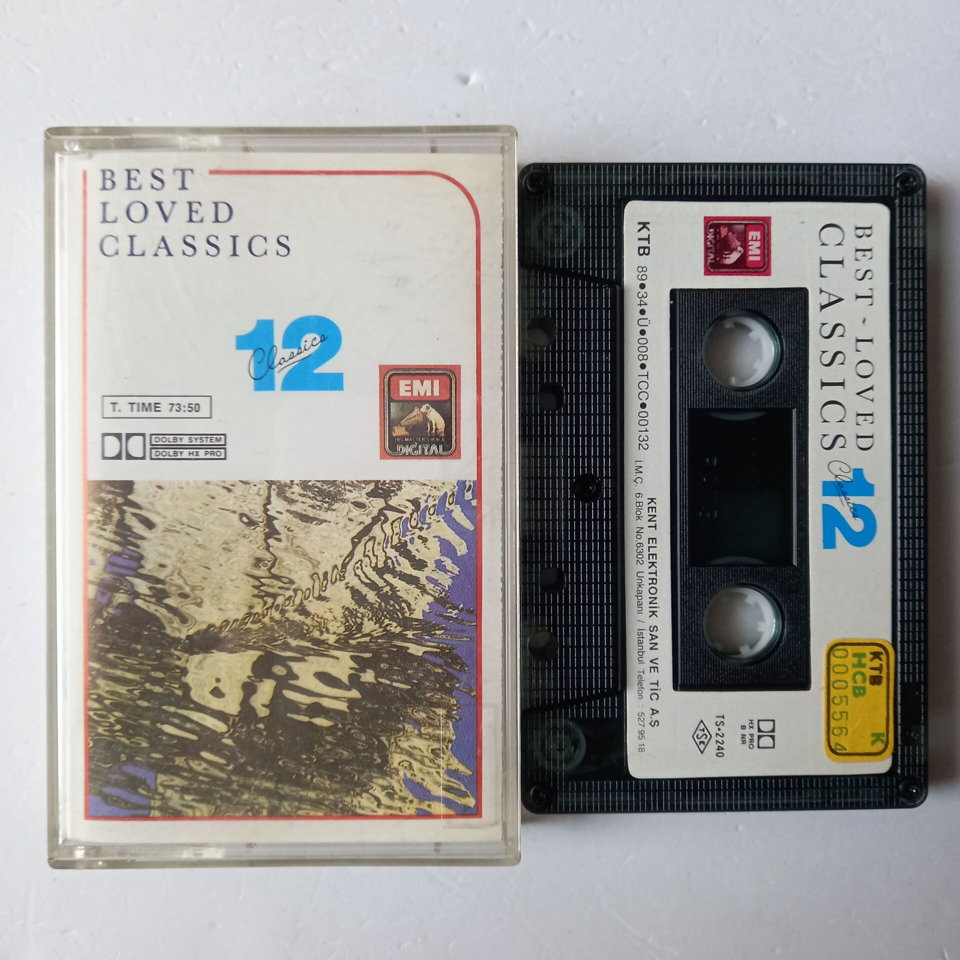 BEST LOVED CLASSICS - 12 (1989) - KASET 2.EL