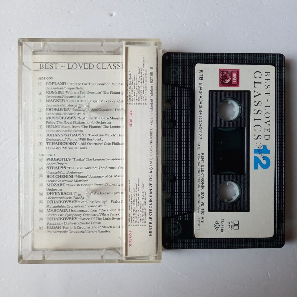 BEST LOVED CLASSICS - 12 (1989) - KASET 2.EL