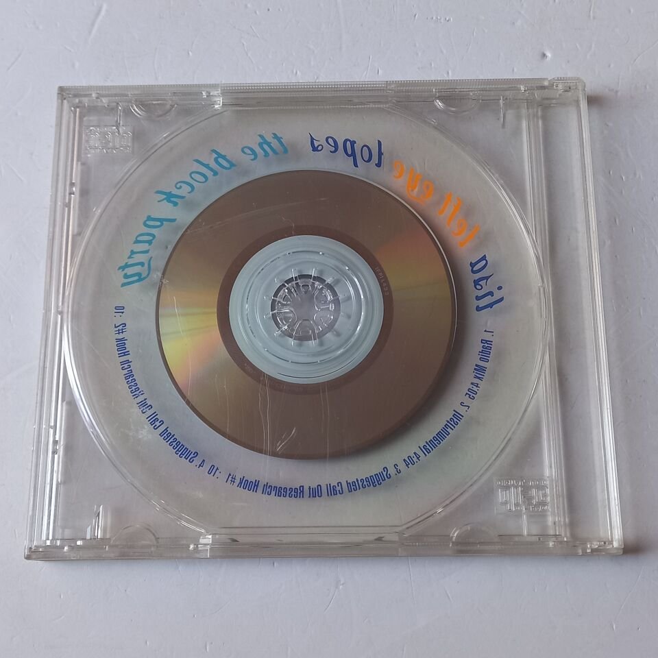 LISA LEFT EYE LOPES – THE BLOCK PARTY (2001) - PROMO CD SINGLE 2.EL