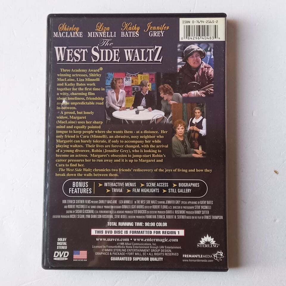 THE WEST SIDE WALTZ - SHIRLEY MACLAINE, LIZA MINNELLI - DVD 1.BÖLGE 2.EL