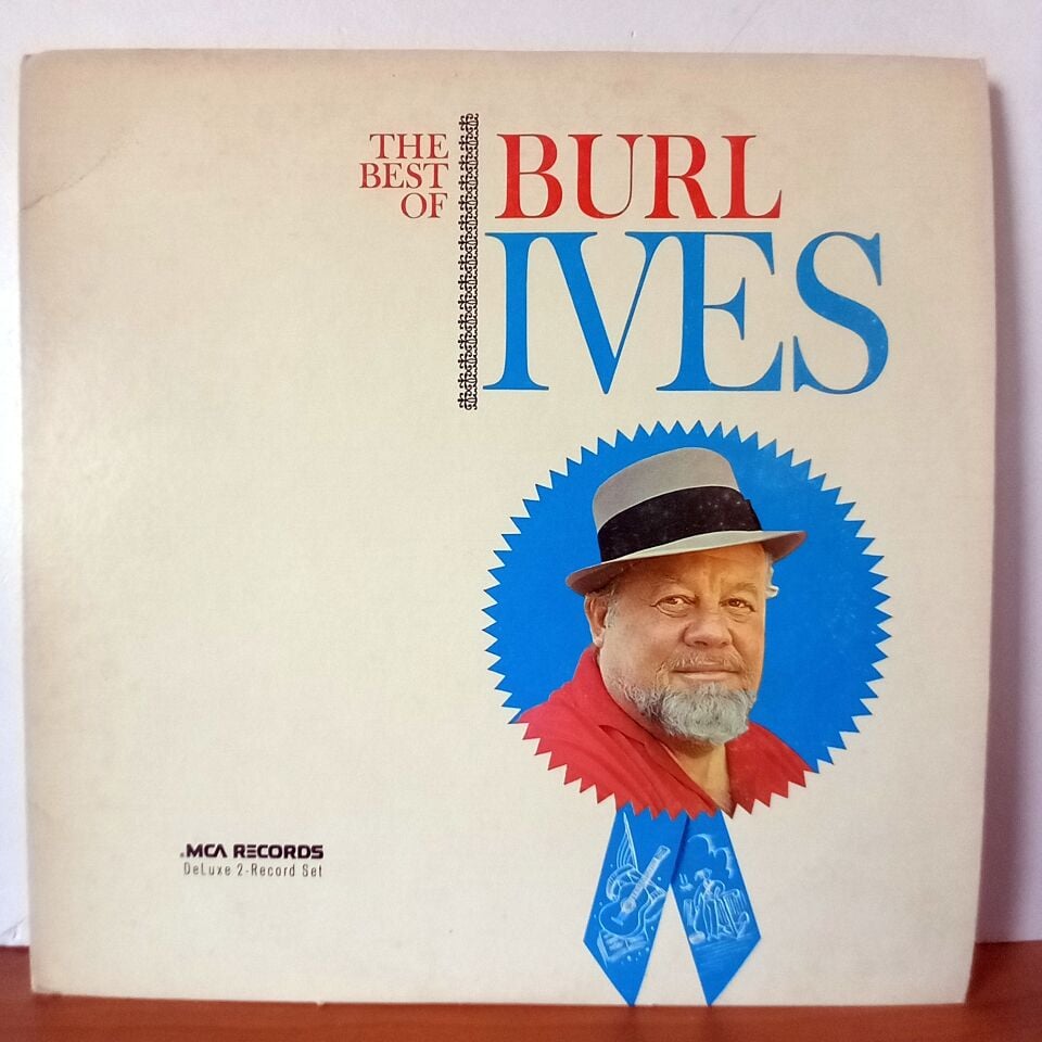 BURL IVES – THE BEST OF BURL IVES (1961) - 2LP 2.EL PLAK