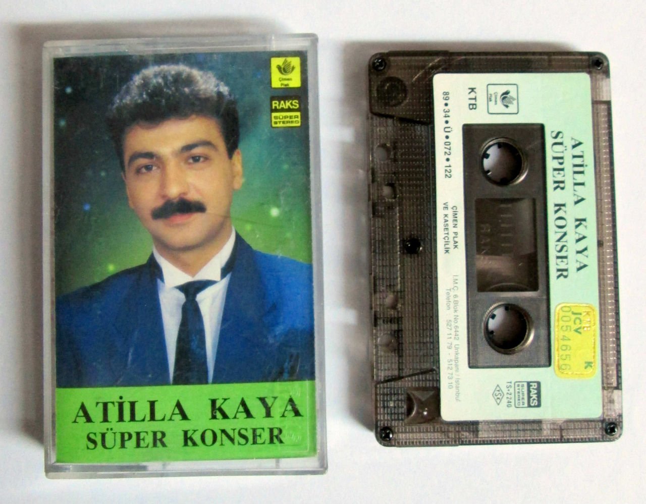 ATİLLA KAYA SÜPER KONSER - 2.EL KASET