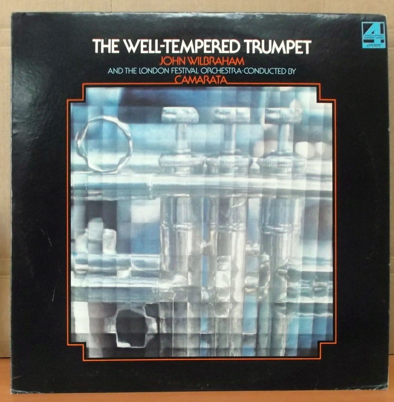 THE WELL-TEMPERED TRUMPET JOHN WILBRAHAM LP 2.EL