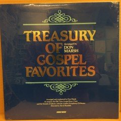 TREASURY OF GOSPEL FAVORITES - LP DÖNEM BASKISI SIFIR PLAK
