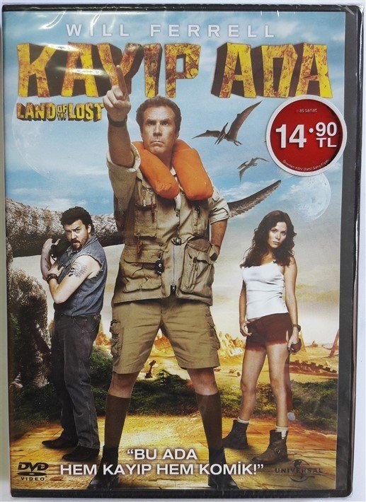KAYIP ADA - LAND OF THE LOST - WILL FERRELL - DVD SIFIR