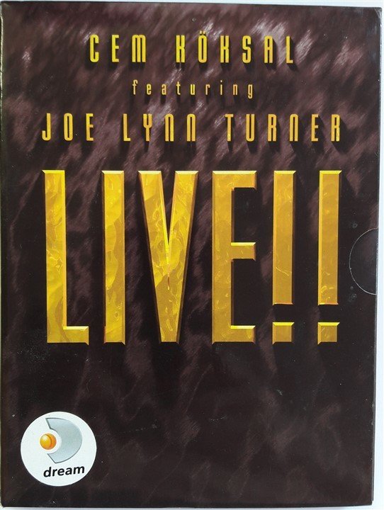 CEM KÖKSAL FEATURING JOE LYNN TURNER - LIVE!! (2007) - DVD 2.EL