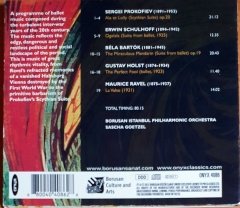 BARTOK / HOLST / PROKOFIEV / RAVEL / SCHULHOFF / BORUSAN ISTANBUL PHILHARMONIC ORCHESTRA / SASCHA GOETZEL - MUSIC FROM THE MACHINE AGE (2012) - CD ONYX 2.EL