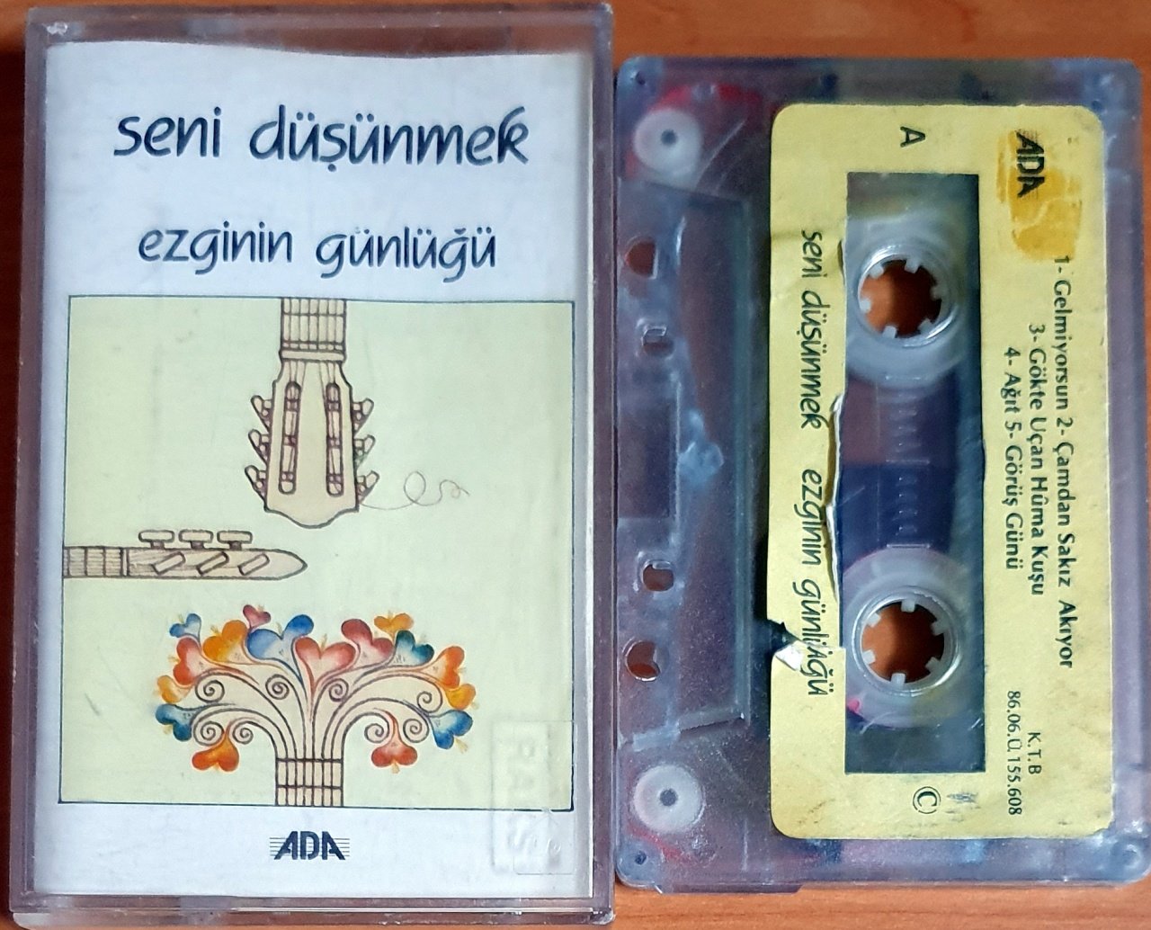 EZGİNİN GÜNLÜĞÜ - SENİ DÜŞÜNMEK (1986) - KASET 2.EL