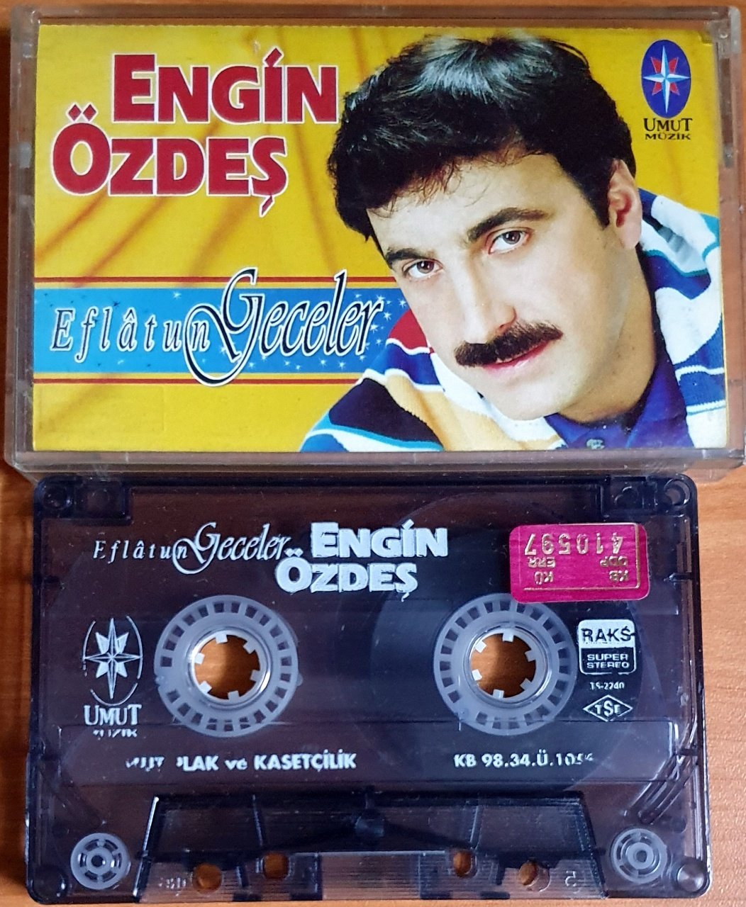 ENGİN ÖZDEŞ - EFLATUN GECELER (1998) - KASET 2.EL