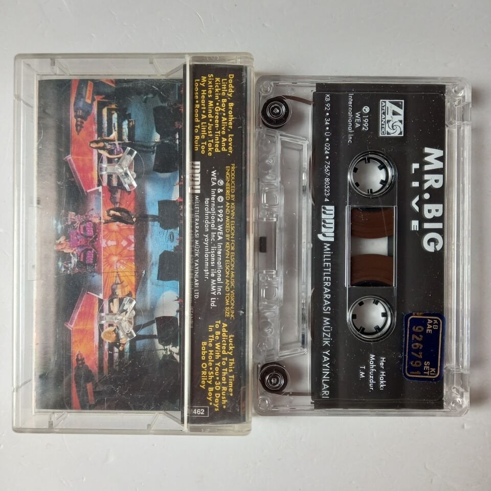 MR.BIG - LIVE (1992) - KASET 2.EL