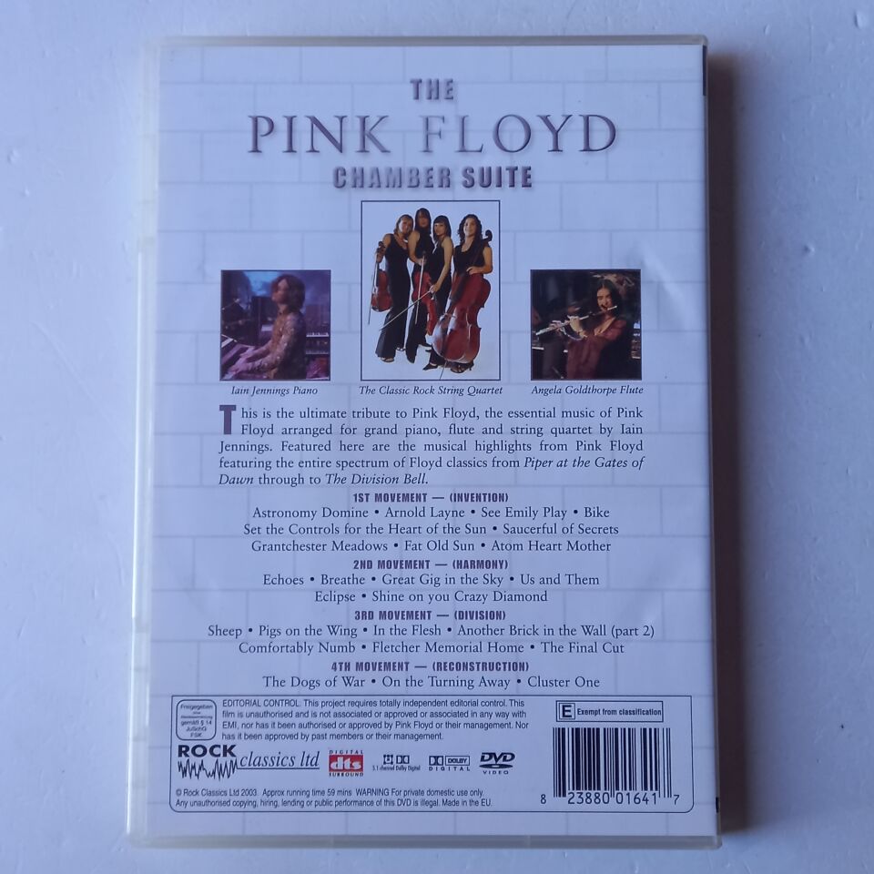 THE PINK FLOYD CHAMBER SUITE (2003) - DVD 2.EL