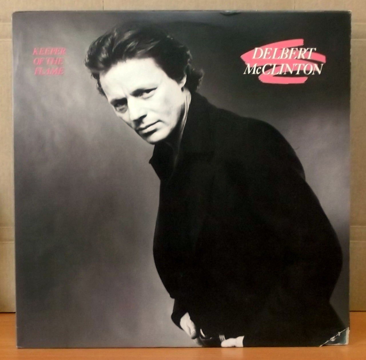 DELBERT McCLINTON - KEEPER OF THE FLAME LP 2.EL