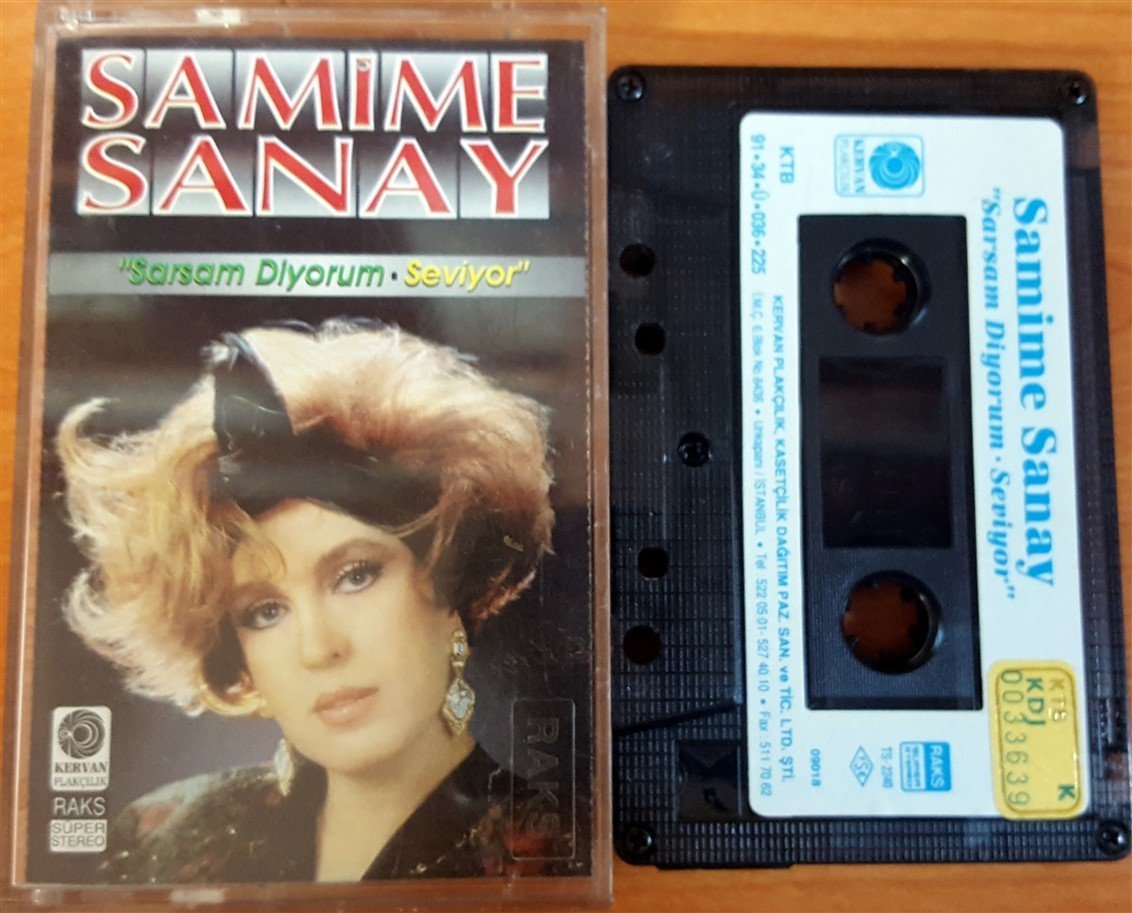 SAMİME SANAY - SARSAM DİYORUM / SEVİYOR KASET 2.EL