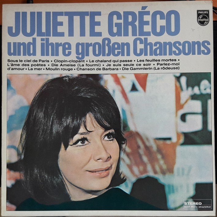 JULIETTE GRÉCO - UND IHRE GROßEN CHANSONS - 2.EL PLAK
