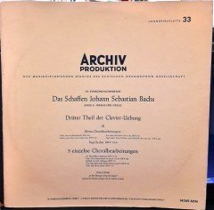 BACH: DRITTER THEIL DER CLAVIER-UEBUNG, HELMUT WALCHA - PLAK 2.EL