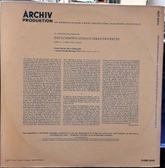 BACH: DRITTER THEIL DER CLAVIER-UEBUNG, HELMUT WALCHA - PLAK 2.EL