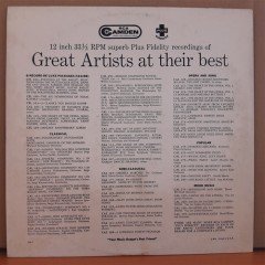 ALLAN JONES - GREAT SHOW TUNES - LP 2.EL PLAK