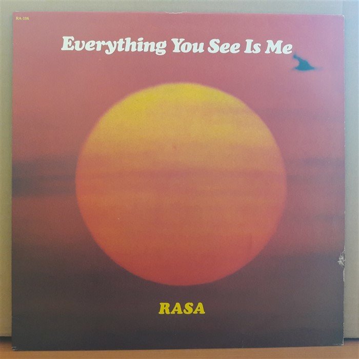 RASA - EVERYTHING YOU SEE IS ME (1978) - PLAK 2.EL