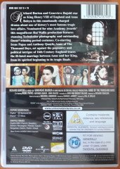 ANNE OF THE THOUSAND DAYS - RICHARD BURTON - GENEVIEVE BUJOLD - DVD 2.EL TR ALTYAZI YOKTUR