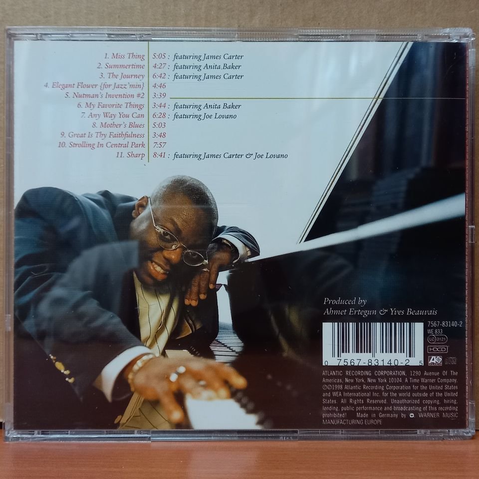 CYRUS CHESTNUT – CYRUS CHESTNUT / ANITA BAKER, JAMES CARTER, RON CARTER, BILLLY HIGGINS, JOE LOVANO, LEWIS NASH (1998) - CD 2.EL